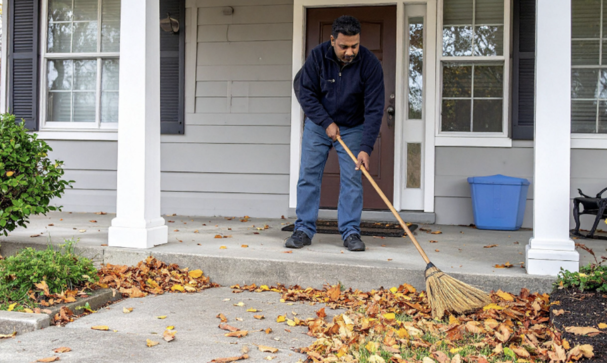 Fall Yardwork Injury Prevention: How to Rake, Lift, and Move Safely
